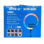 Aro de Luz 56cm Profesional Multicolor RGB  🌈